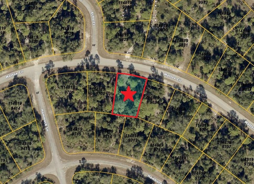 Property for sale at Lot 3 MATTOX CIRCLE, NORTH PORT, FL, 34288