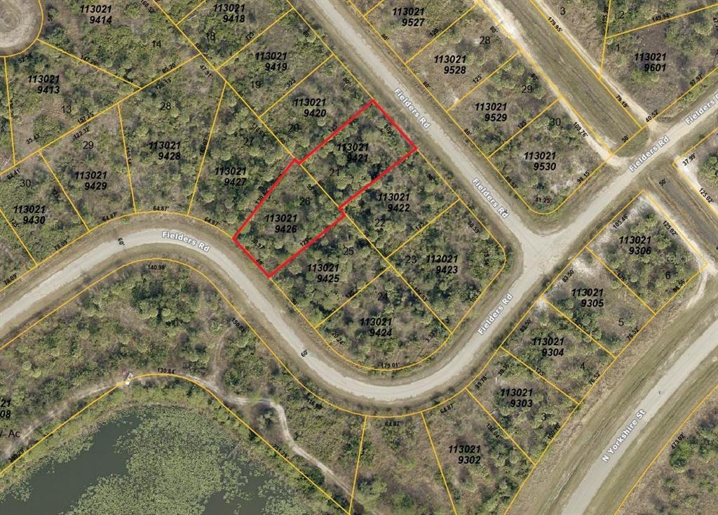 Property for sale at 2333 FIELDERS (LOT 21 & 26) ROAD, NORTH PORT, FL, 34288