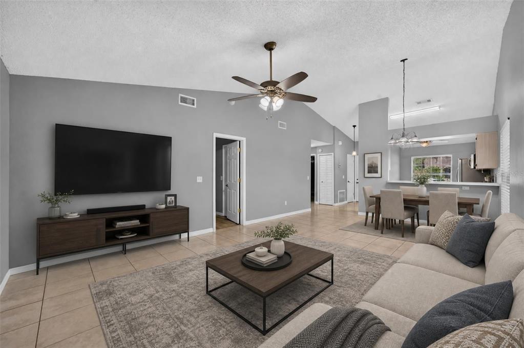 Volume ceilings