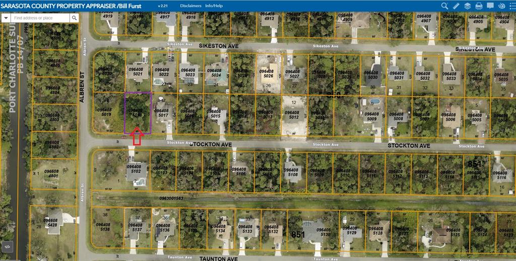 Property for sale at STOCKTON AVENUE, NORTH PORT, FL, 34286