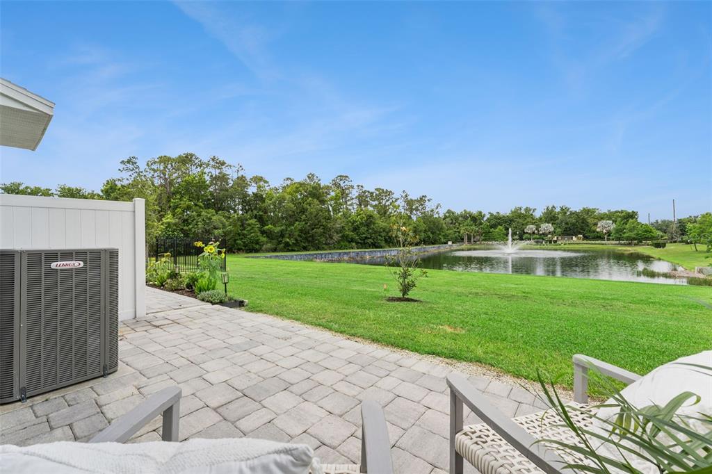 Patio with WATER VIEW