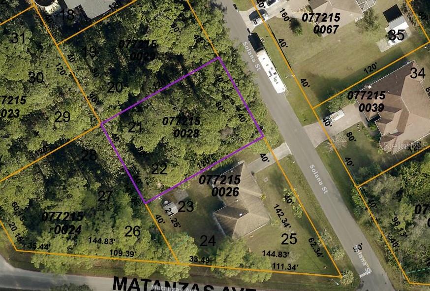 Property for sale at LOT 21 & 22 SOLANA STREET, NORTH PORT, FL, 34287