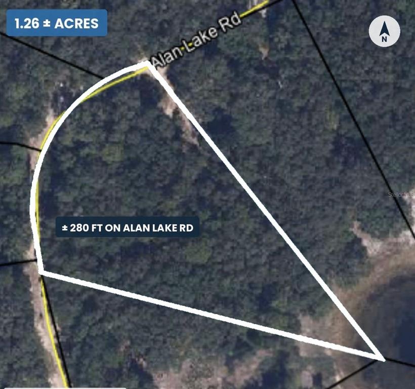 Property for sale at 4586 ALAN LAKE ROAD, KEYSTONE HEIGHTS, FL, 32656