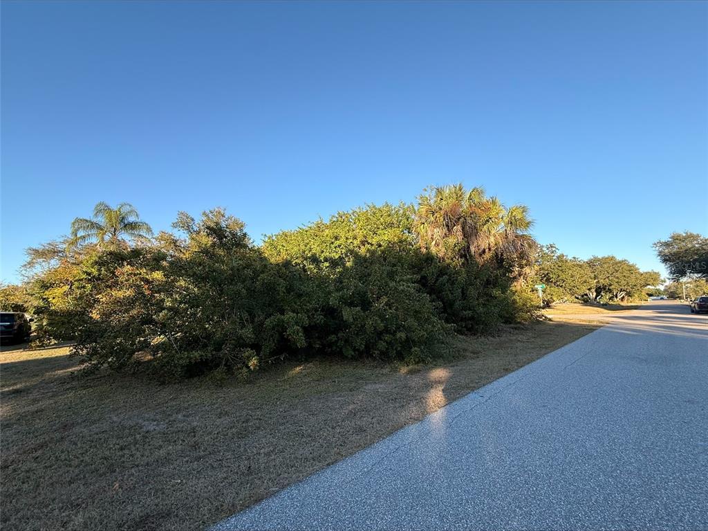 Spacious wooded corner parcel with utilities nearby