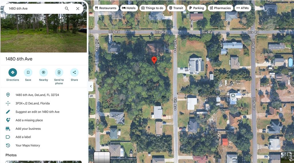 Property for sale at 1480 6TH AVENUE, DELAND, FL, 32724