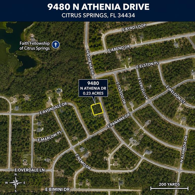 Property for sale at 9480 N ATHENIA DRIVE, CITRUS SPRINGS, FL, 34434