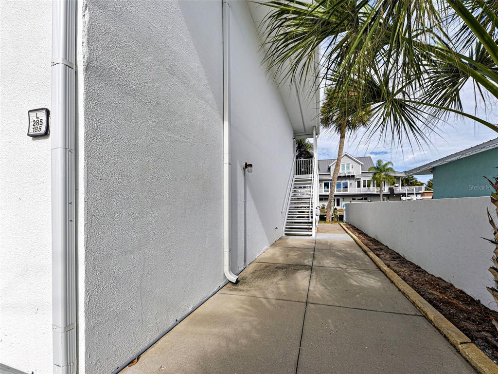walkway to steps