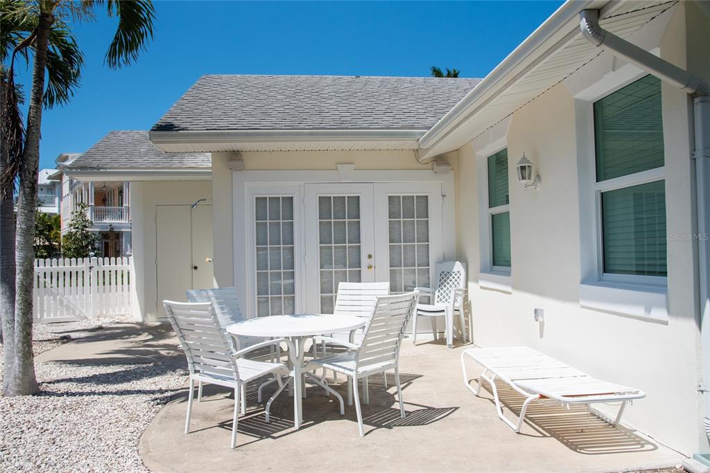 Back yard patio