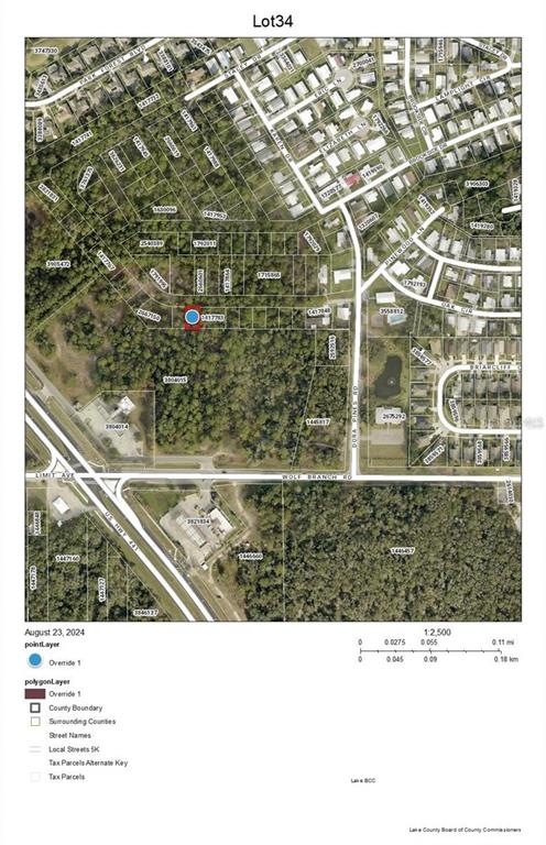 Property for sale at Lot 34 WOLF BRANCH RD, MOUNT DORA, FL, 32757
