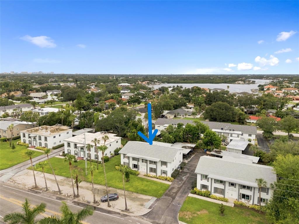 Exterior Drone View
