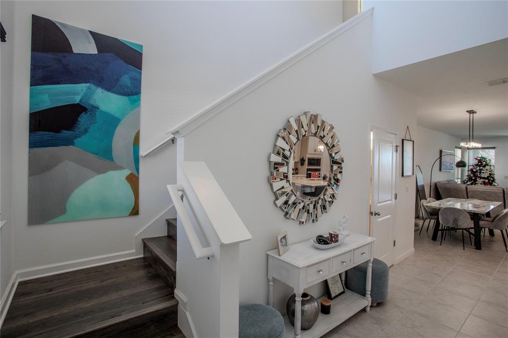 Foyer when entering house