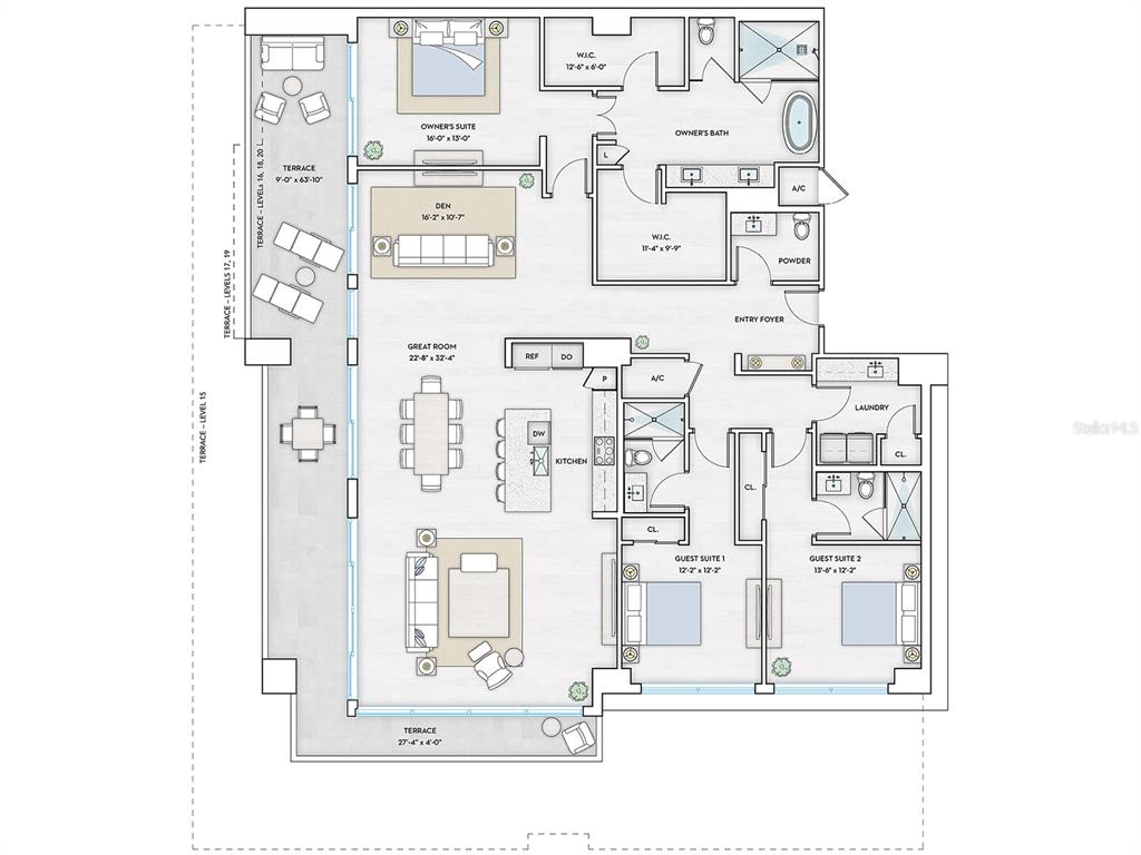 Harbor 4 floor plan