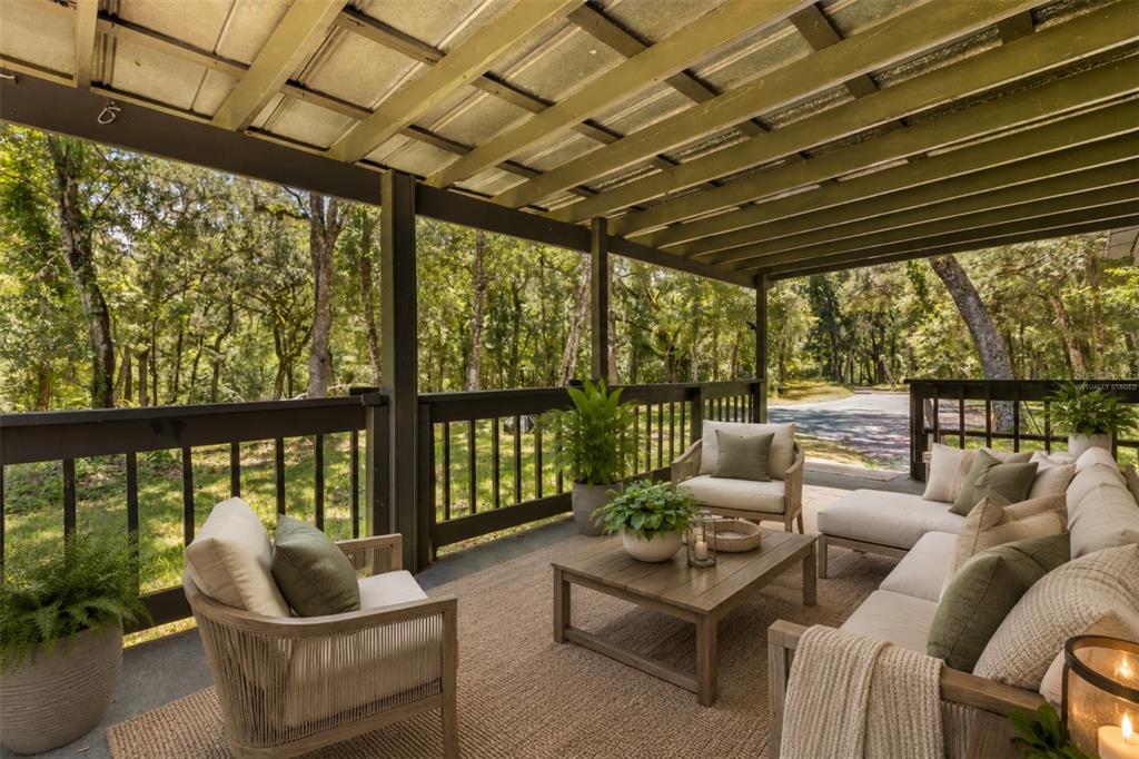 Patio - Virtually Staged Furniture