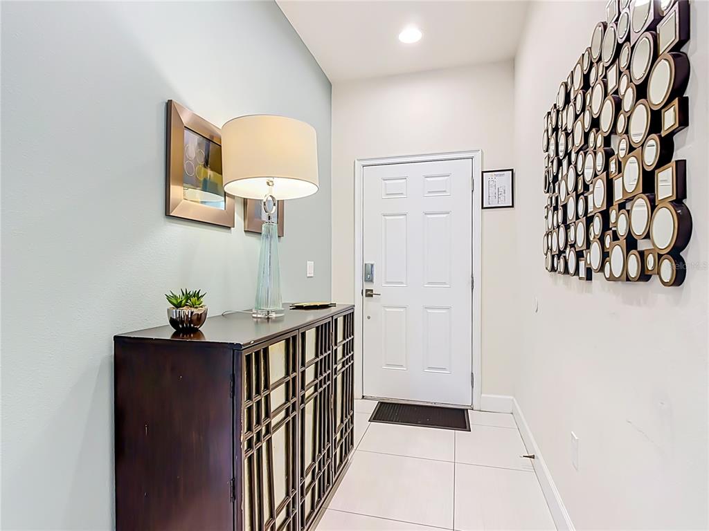 Bright and welcoming entry foyer