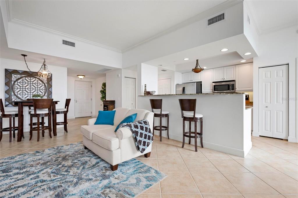 Open floor plan