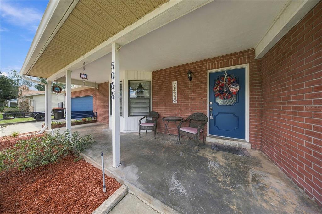 Front Covered Enterance