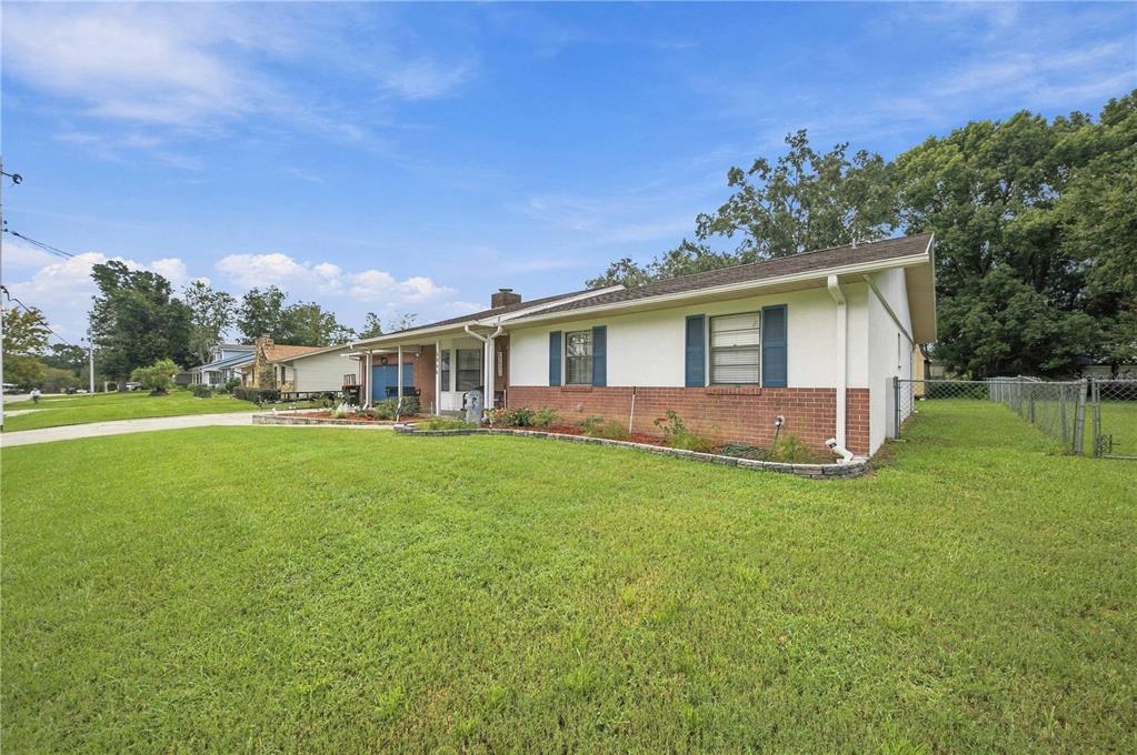 Side View of Property
