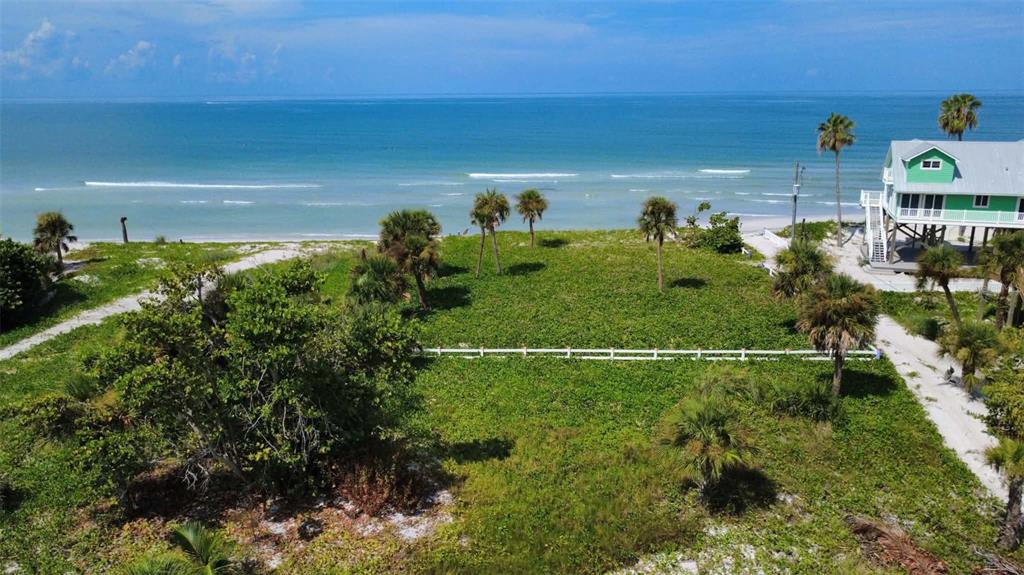 Approximate view from the property at deck height