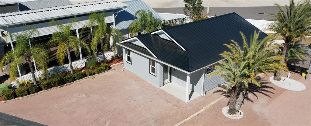 Aerial of home & lot