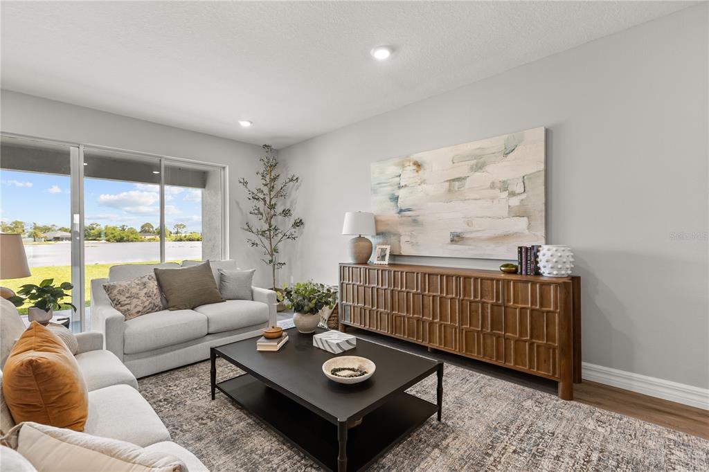 Similar floorplan, not exact home.