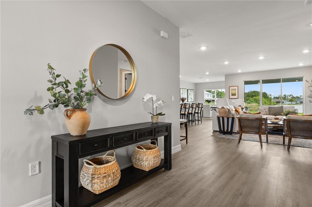 Similar floorplan, not exact home.