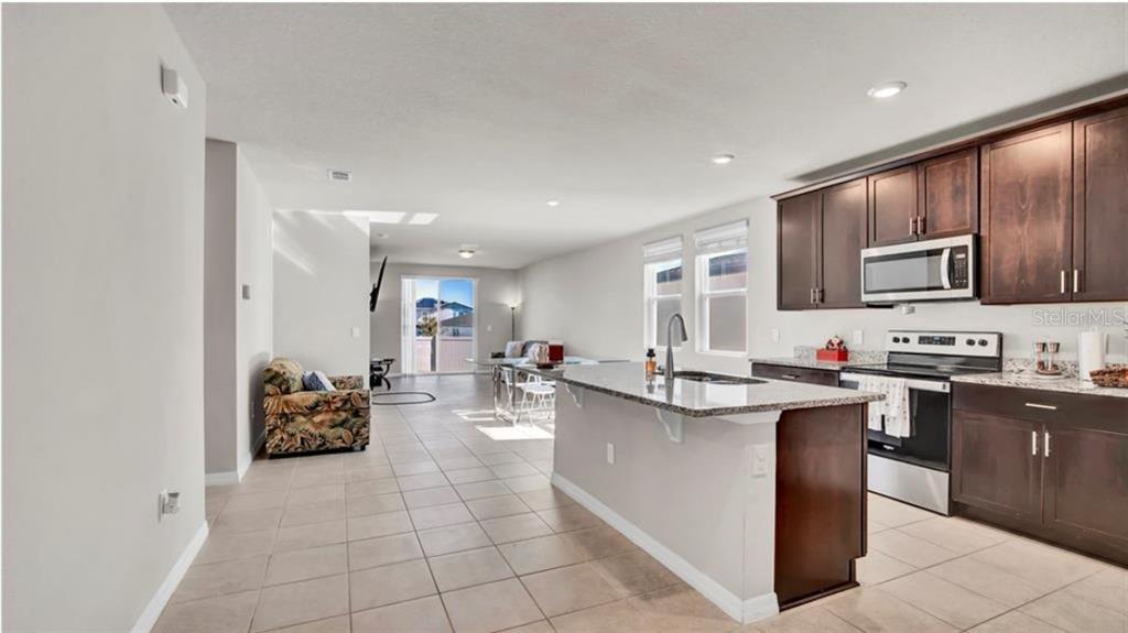 kitchen and dining