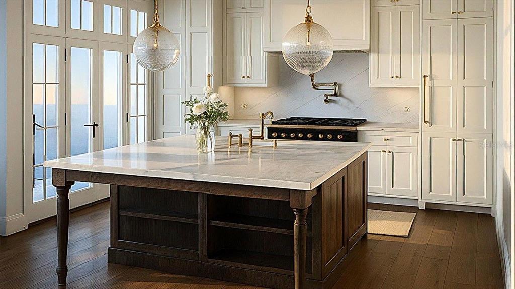 AI Kitchen Rendering