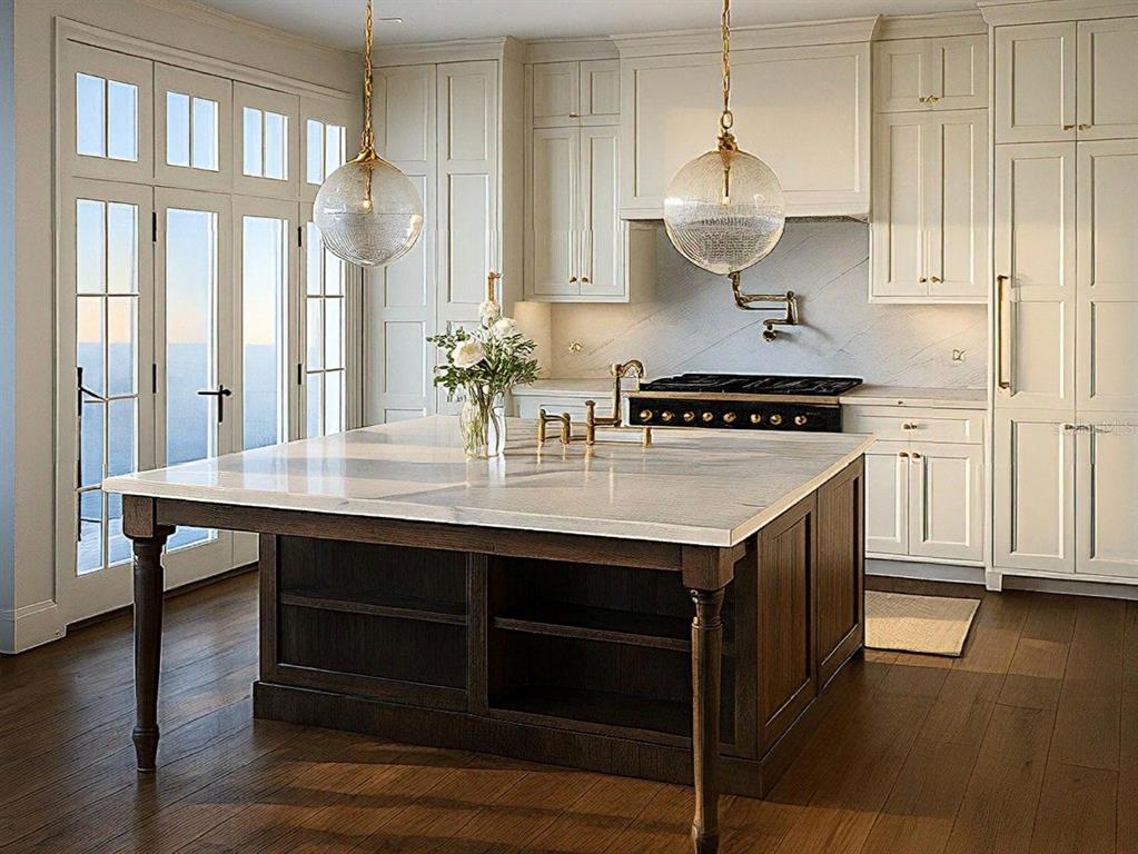 AI Kitchen Rendering