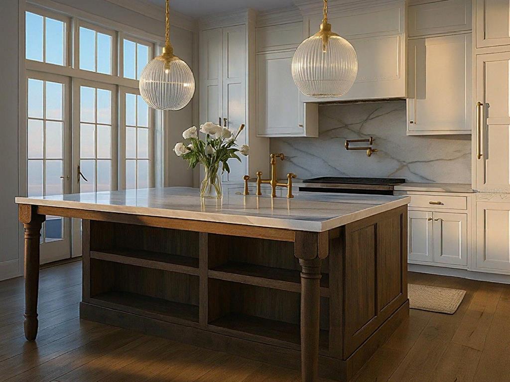 AI Kitchen Rendering