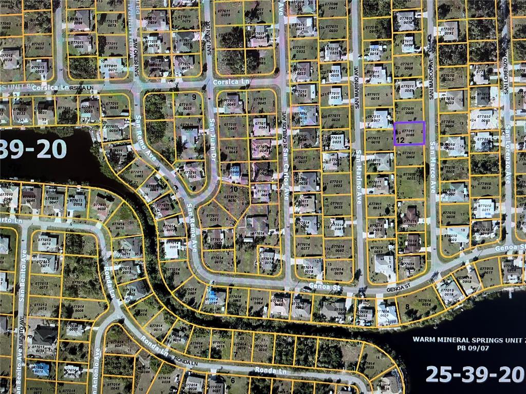 Property for sale at LOT 20 SAN MARCO AVENUE, NORTH PORT, FL, 34287