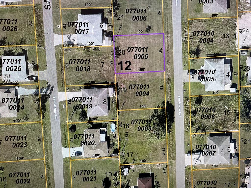Property for sale at LOT 20 SAN MARCO AVENUE, NORTH PORT, FL, 34287