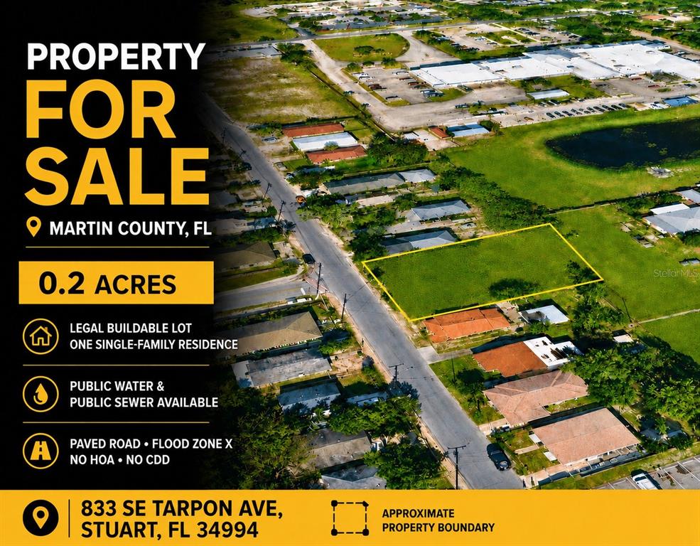 Property for sale at 833 SE TARPON AVENUE, STUART, FL, 34994