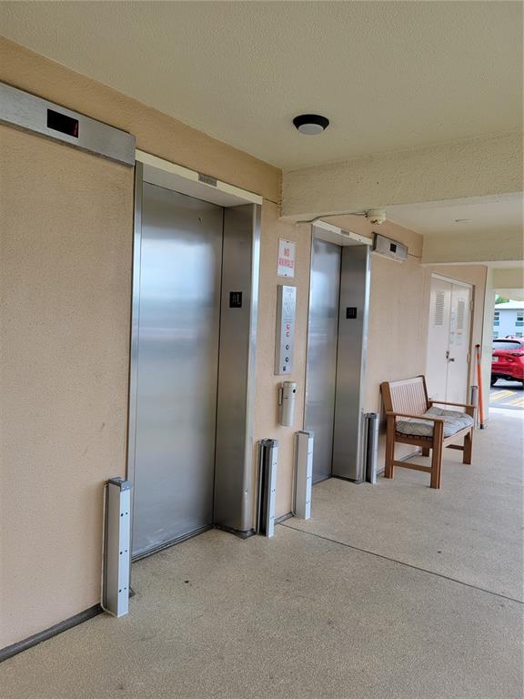 notice the brackets for a damn system to prevent water intrusion - all ground level door have these