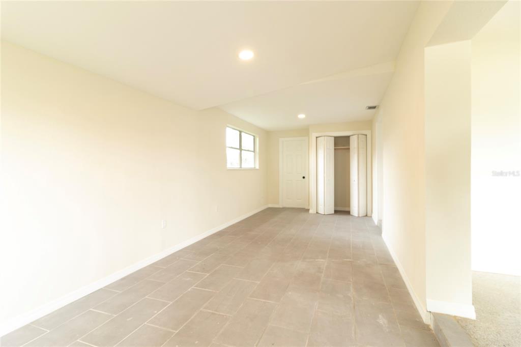 bonus room / family room