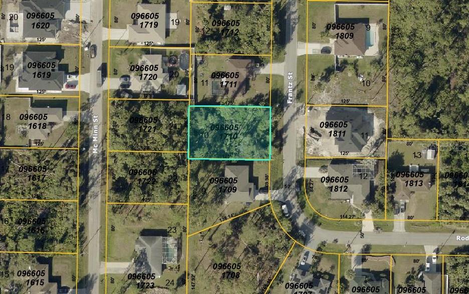 Property for sale at Lot #10 FRANTZ STREET, NORTH PORT, FL, 34286