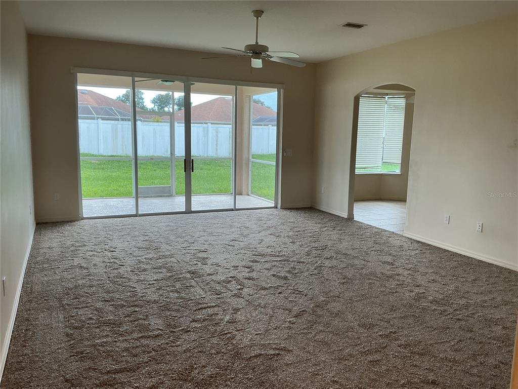 Living room new carpet