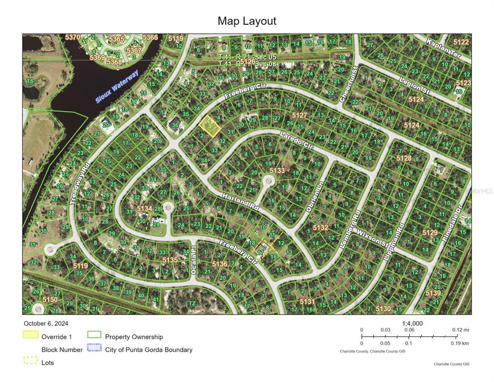 Property for sale at 7250 FREEBERG CIRCLE, PORT CHARLOTTE, FL, 33981
