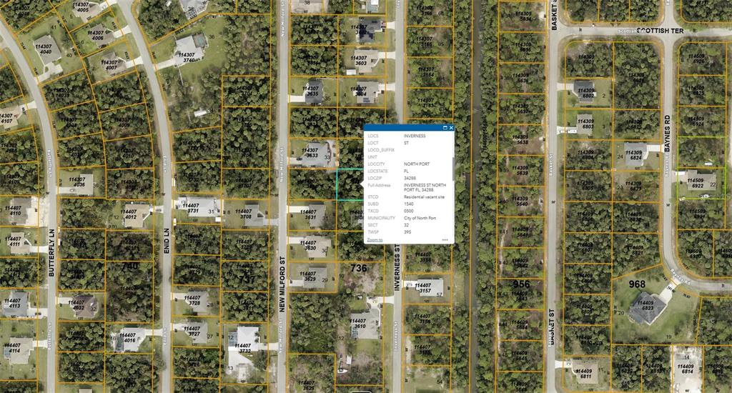 Property for sale at INVERNESS STREET, NORTH PORT, FL, 34288