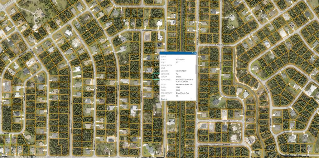 Property for sale at INVERNESS STREET, NORTH PORT, FL, 34288