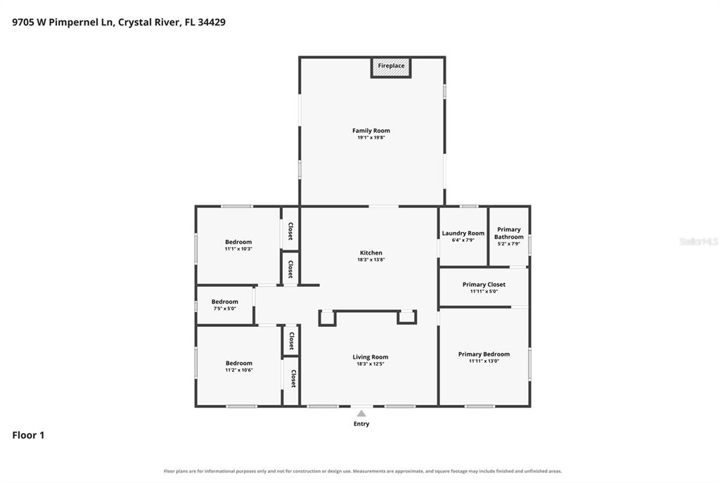 Property for sale at 9705 W PIMPERNEL LANE, CRYSTAL RIVER, FL, 34429