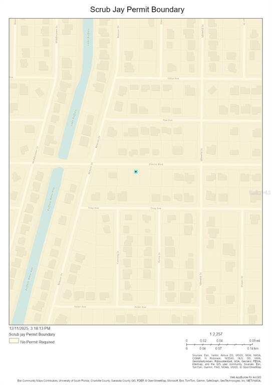 Scrub Jay Map