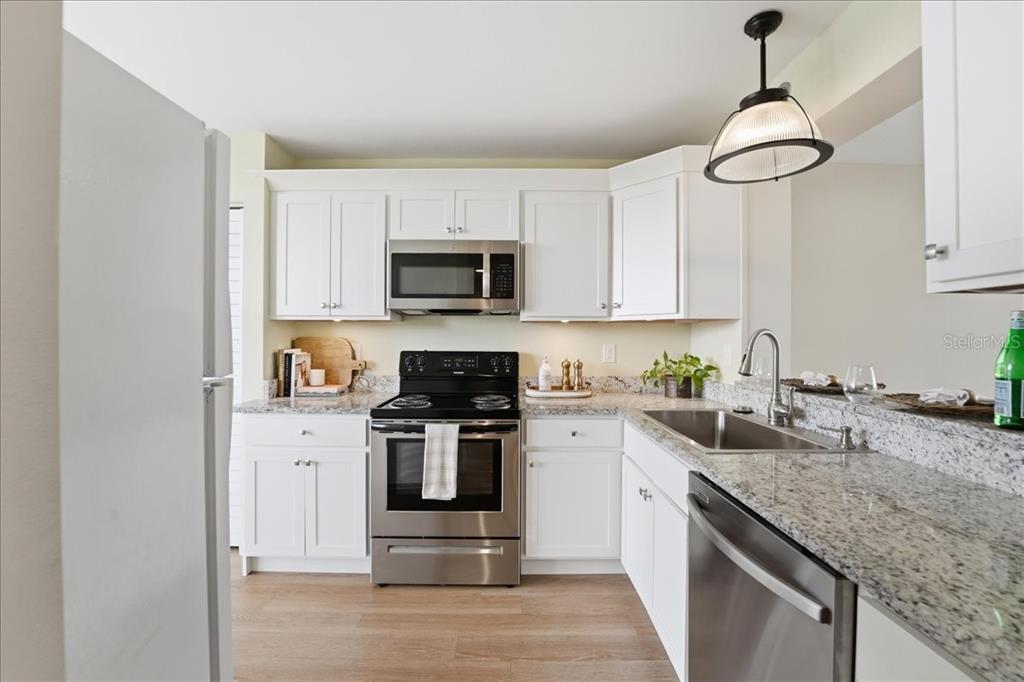Stainless steel appliances