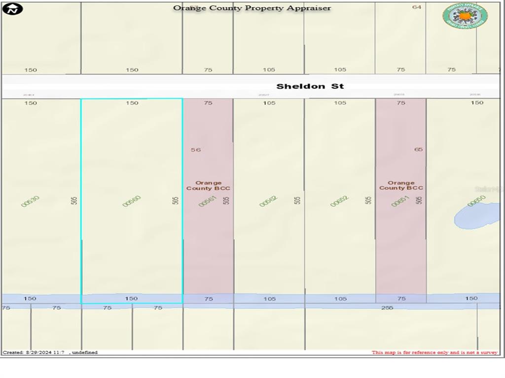 Property for sale at 00000 SHELDON STREET, ORLANDO, FL, 32833