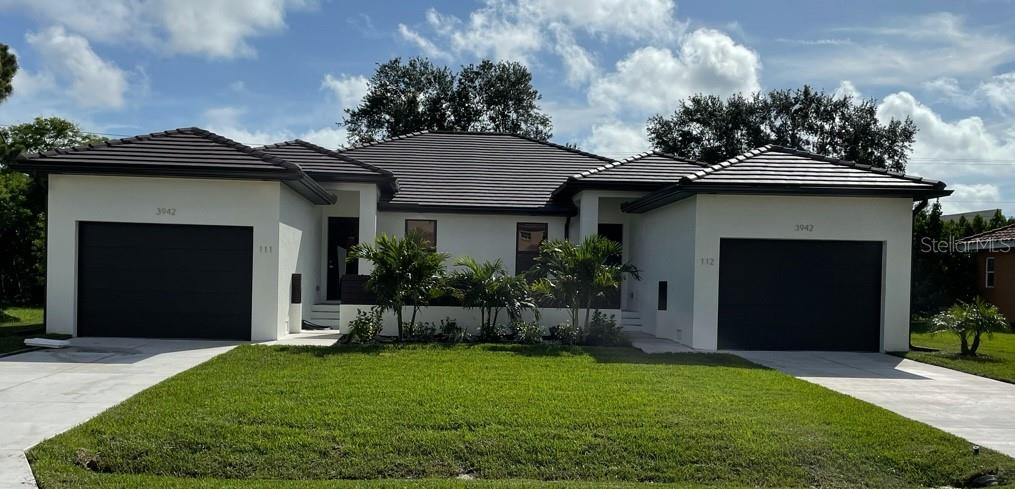Pic of Completed Duplex. Current property is at Slab only stage.
