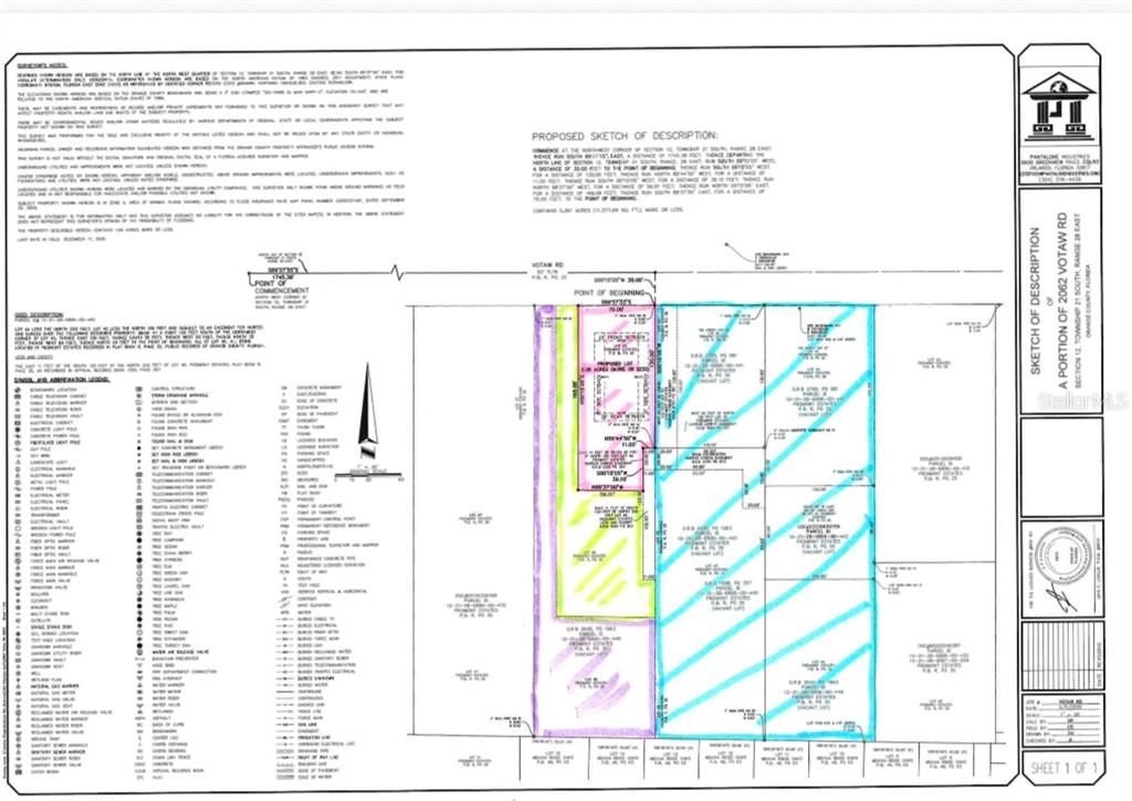 Property for sale at 2062 VOTAW ROAD, APOPKA, FL, 32703