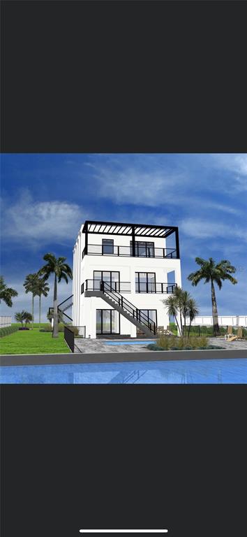 Rendering of proposed house that seller has plans for