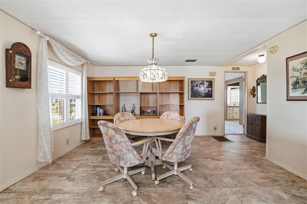 Dinette area