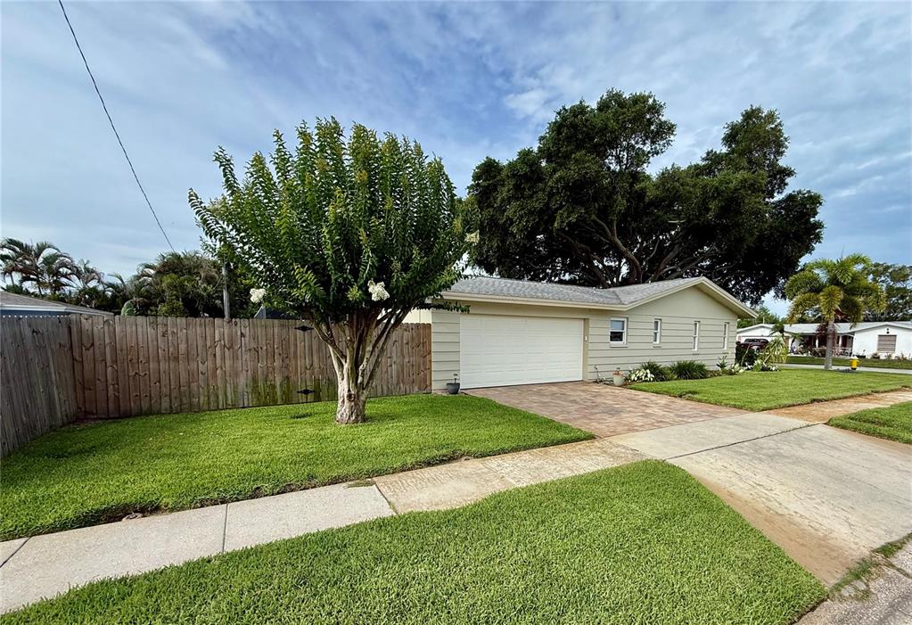 large 2 car garage