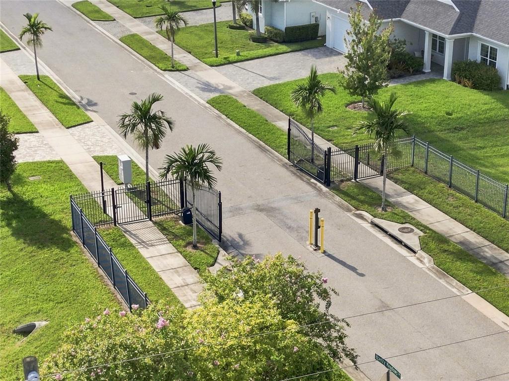 Gated Entrance