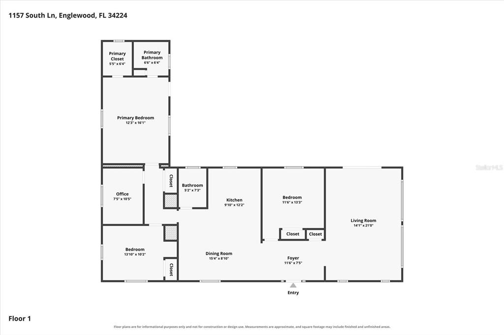 Property for sale at 1157 SOUTH LANE, ENGLEWOOD, FL, 34224
